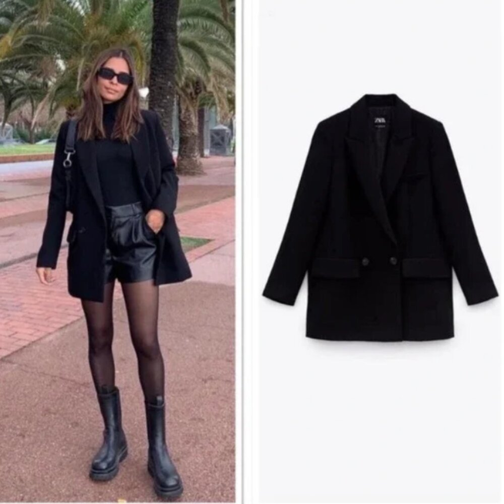 NWT Zara oversized blazer jacket